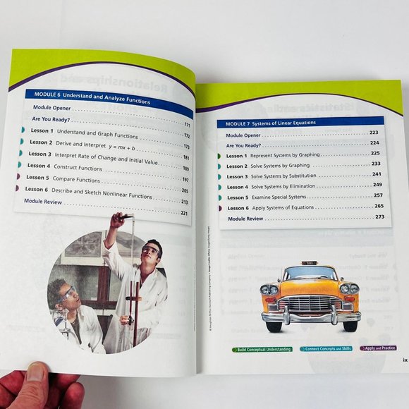 HMH Into Math Grade 8 Workbook Study Book Homeschooling - Picture 4 of 8